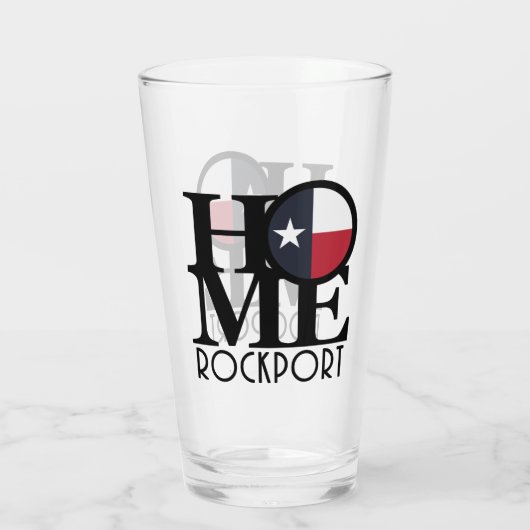 HOME Rockport Texas Glas (Achterkant)