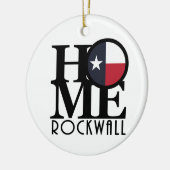 HOME Rockwall Keramisch Ornament (Links)
