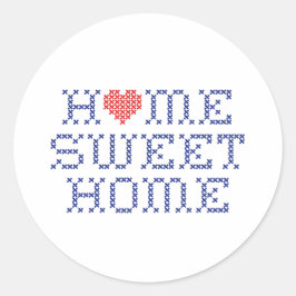 Home-ronde-stickers Ronde Sticker