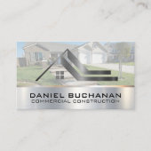 Home Roof Logo | Onroerend goed Visitekaartje (Voorkant)