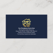 Home Rooftop Reparatie Gereedschap Lijst Visitekaartje (Achterkant)