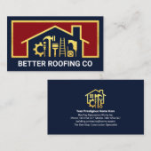 Home Rooftop Reparatie Gereedschap Lijst Visitekaartje (Voorkant / Achterkant)