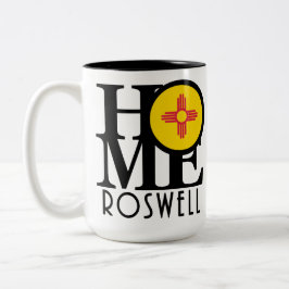 HOME Roswell New Mesico 15oz Tweekleurige Koffiemok
