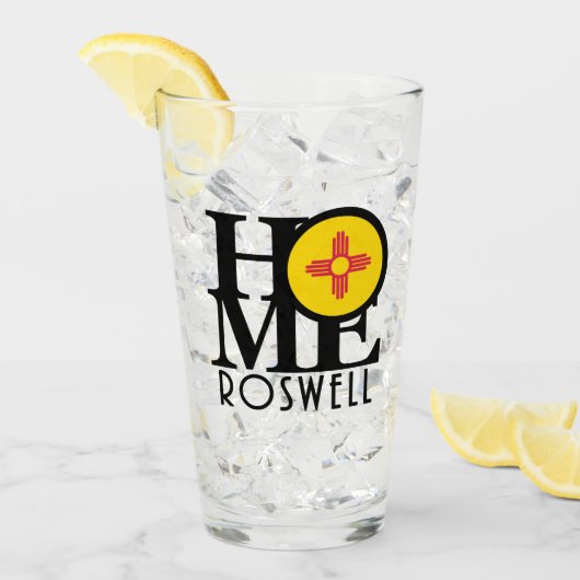 HOME Roswell NM Glas (Voorkant ijs)