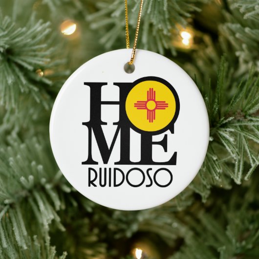 HOME Ruidoso Keramisch Ornament (Boom)