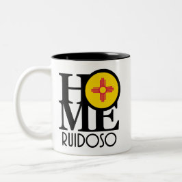 HOME Ruidoso New Mexico 11oz Tweekleurige Koffiemok