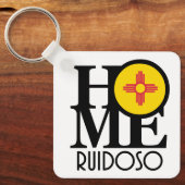 HOME Ruidoso, New Mexico Sleutelhanger (Voorkant)