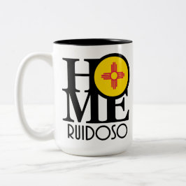 HOME Ruidoso, NM 15oz Tweekleurige Koffiemok