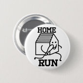 'Home run'-badge Ronde Button 5,7 Cm (Voorkant /achterkant)
