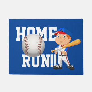 Home run Baseball Doormat Deurmat
