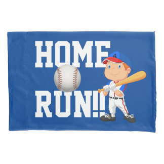 Home Run Baseball Pillow-Hoesje Kussensloop