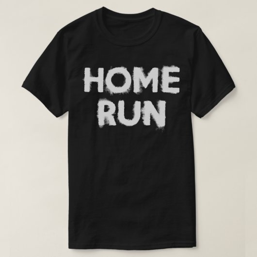 Home run Baseball T-shirt (Design voorkant)