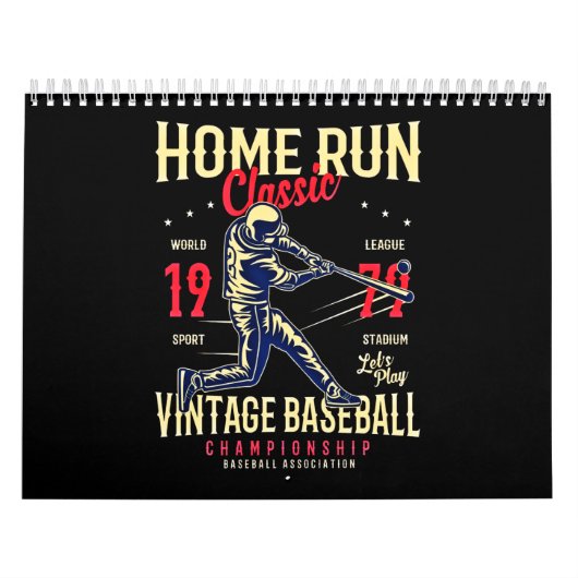 Home run Classic  Baseball Kalender (Hoes)