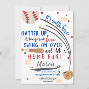 Home Run Different Birthday Kaart