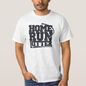 home run hitter , honkbal t-shirt (Voorkant)