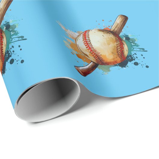 Home Run Hues Cadeaupapier (Rol Hoek)