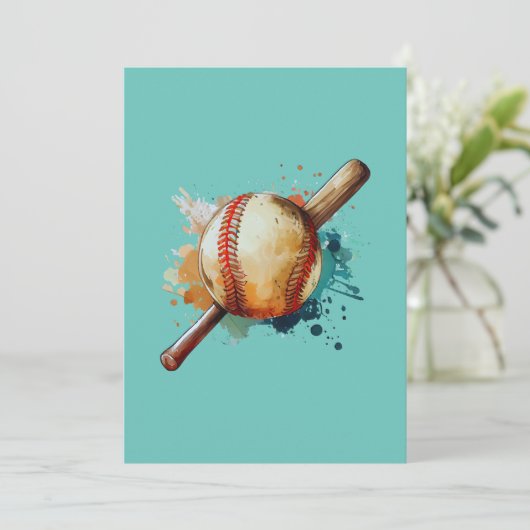 Home Run Hues Kaart (Staand voorkant)