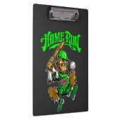 Home Run Monkey Honkbal Klembord (Rechts)