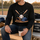 Home Run Vibes Honkbal Liefde kleurrijke tee
