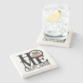 HOME Russian Hill Stenen Onderzetter (Zijkant)