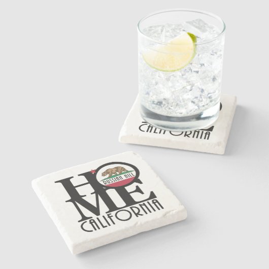 HOME Russian Hill Stenen Onderzetter (Zijkant)