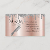 Home Salon Kapper Kapper Kapsel Kapper Kappers Visitekaartje (Achterkant)