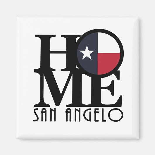 HOME San Angelo Magneet (Voorkant)