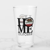 HOME San Diego Glas (Achterkant)