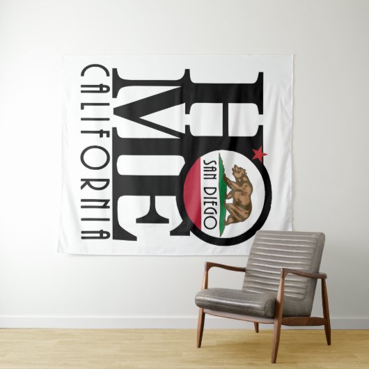 HOME San Diego Wandkleed (In Situ (horizontaal))