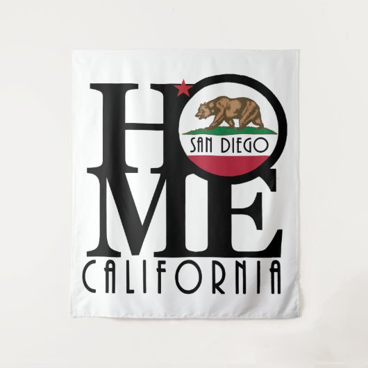 HOME San Diego Wandkleed (Voorkant)