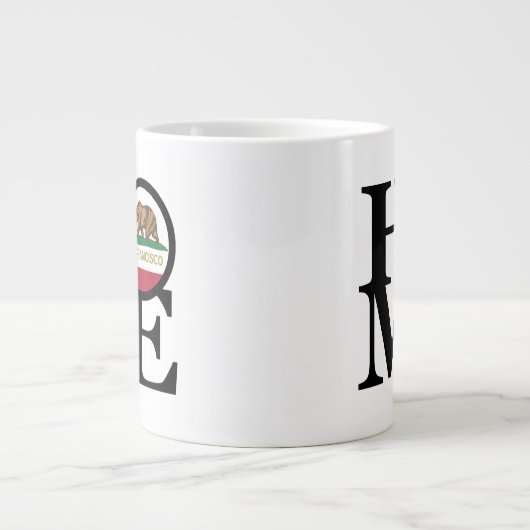 HOME San Francisco Jumbo Coffee Mok 20oz (Voorkant)