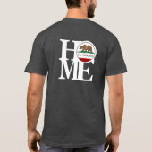 HOME San Francisco Mannen Dark T-shirt (Achterkant)