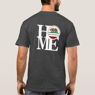 HOME San Francisco Mannen Dark T-shirt