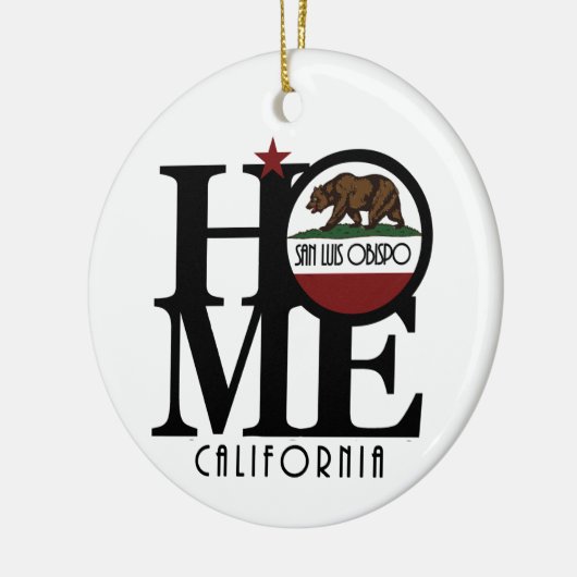 HOME San Luis Obispo California Keramisch Ornament (Links)