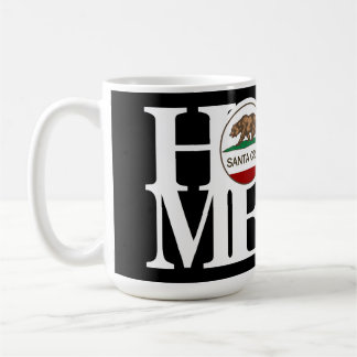 HOME Santa Cruz 15 oz Zwart Koffiemok