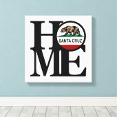 HOME Santa Cruz Canvas Afdruk (Insitu (Houten vloer))