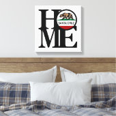 HOME Santa Cruz Canvas Afdruk (Insitu (Slaapkamer))