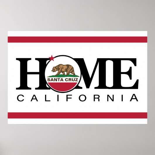 HOME Santa Cruz Poster (Voorkant)