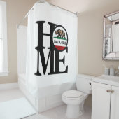 HOME Santa Cruz Shower Curtain Douchegordijn (In situ)