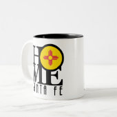 HOME Santa Fe 11oz Mok met tweetone koffie (Voorkant links)