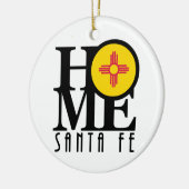HOME Santa Fe Keramisch Ornament (Links)