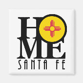 HOME Santa Fe New Mexico Magneet (Voorkant)