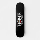 HOME Santa Monica California Persoonlijk Skateboard (Voorkant)