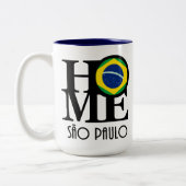 HOME São Paulo 15oz Tweekleurige Koffiemok (Links)