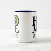 HOME São Paulo 15oz Tweekleurige Koffiemok (Center)