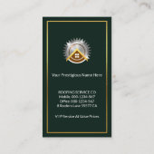 Home Saw Rooftop Bouw Visitekaartje (Achterkant)