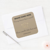 Home Scent Candle Label | Customize with Your Logo (Envelop)