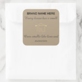 Home Scent Candle Label | Customize with Your Logo (Tas)