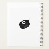 Home School Ice Hockey Puck Rink Aangepast Planner (Achterkant)