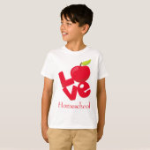 Home School Love T-shirt (Voorkant volledig)